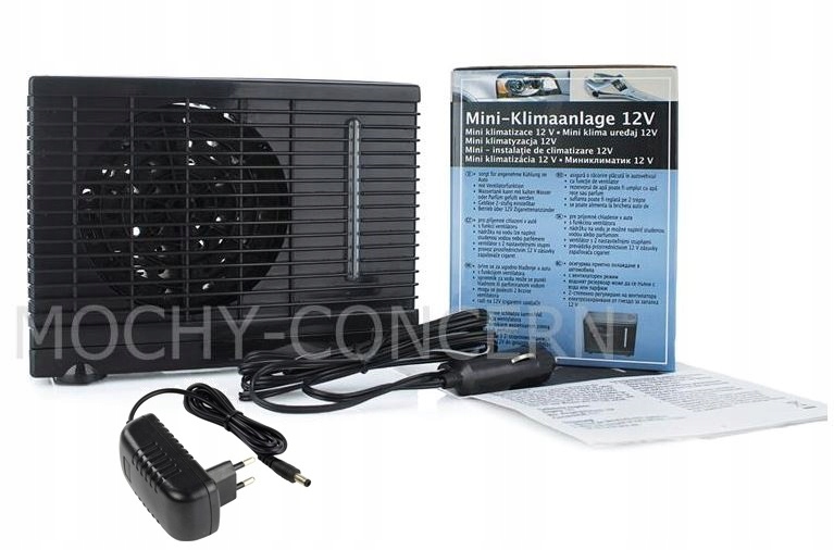 Mini KLIMATYZACJA, KLIMATYZATOR 12V na UPAŁY EAN (GTIN) 5905143016329