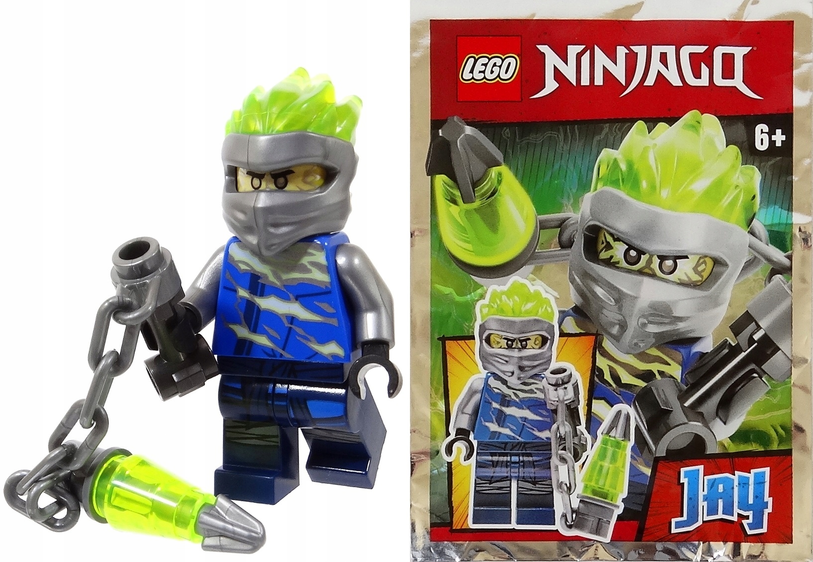 

Lego Ninjago Figurka Ninja Jay Zakazane Spinjitzu