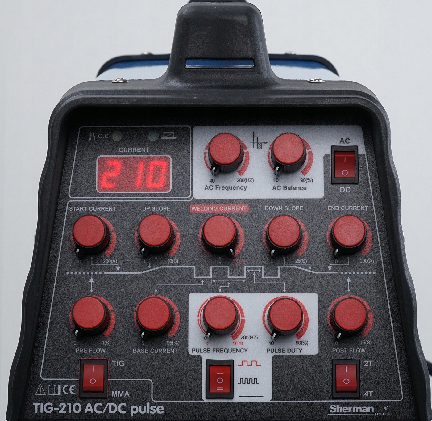 Spawarka TIG AC/DC 200 HF Puls Aluminium zestaw EAN (GTIN) 5904624008143