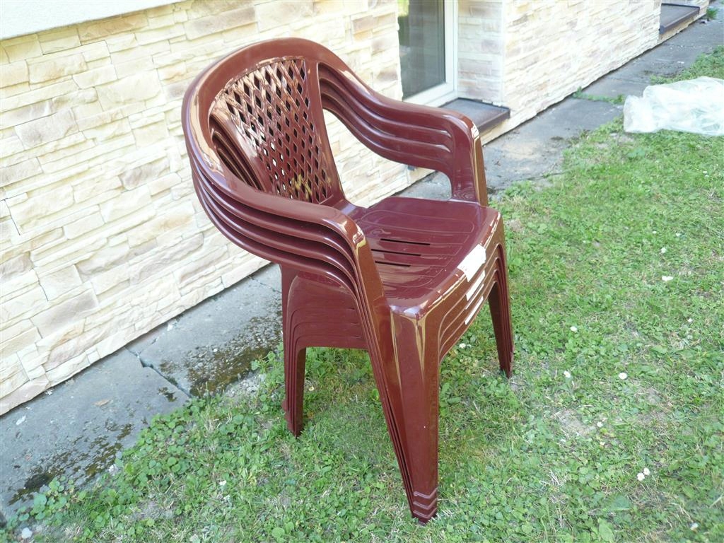 OGRODOWY BORDOWY ZESTAW 4+1 KRZESŁA STÓŁ PLASTIK Rodzaj stół i krzesła