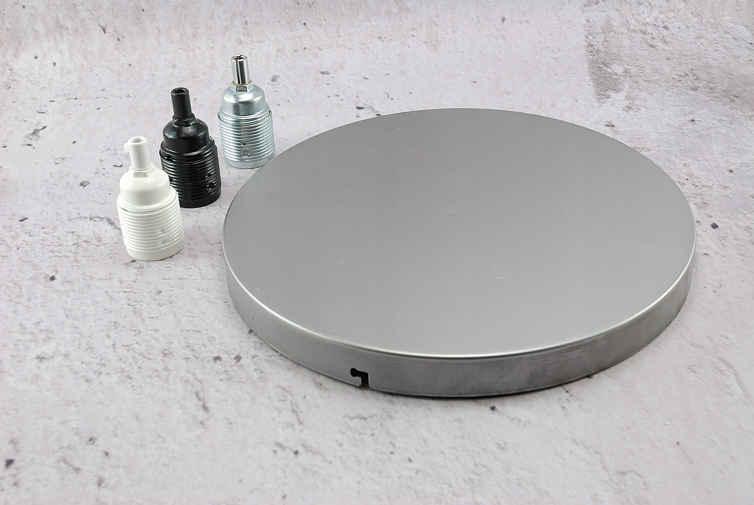 stalowa podsufitka puszka do lamp pająk LOFT 30cm Rodzaj inny