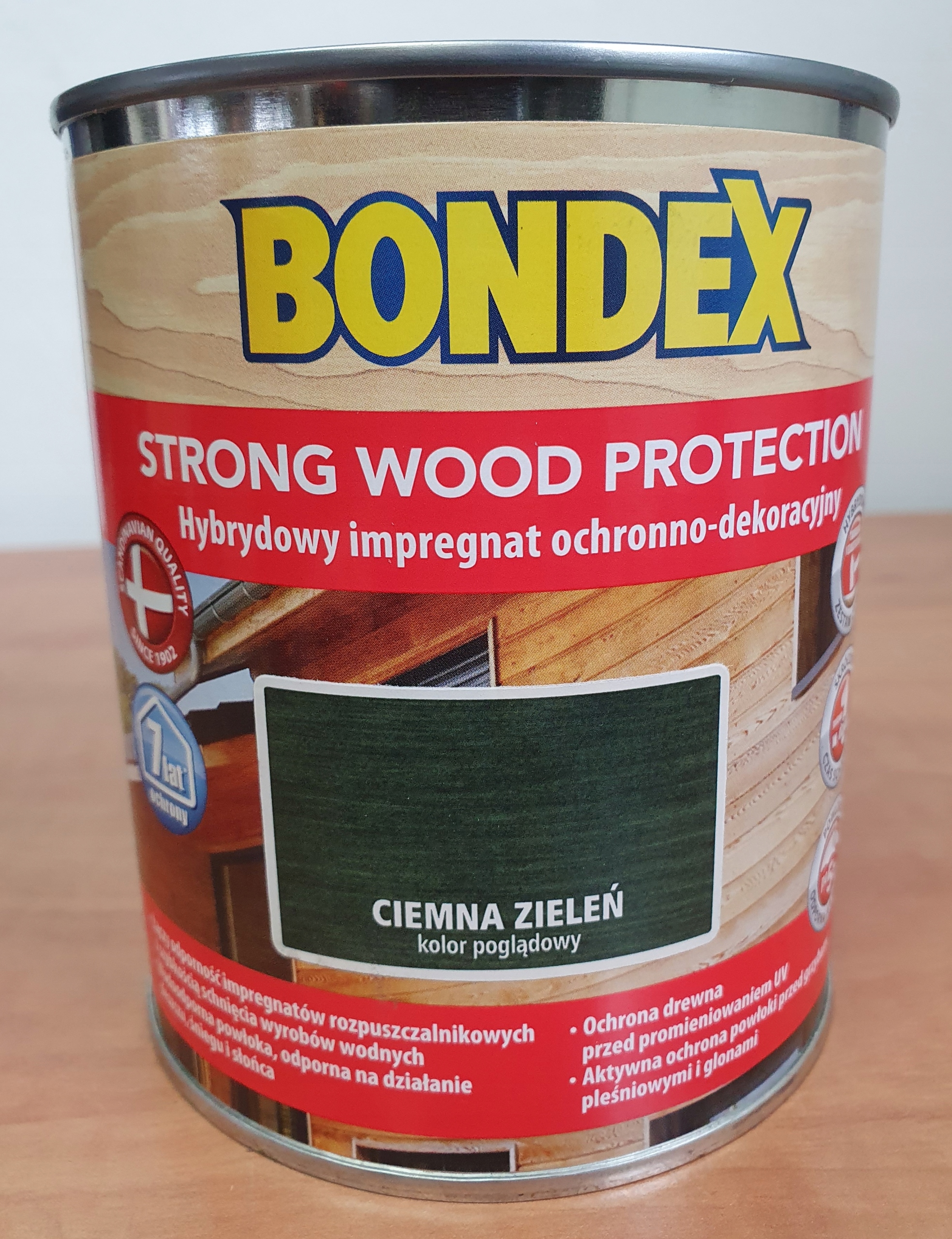 

Bondex Strong Wood Protection Ciemna Zieleń 0,75L