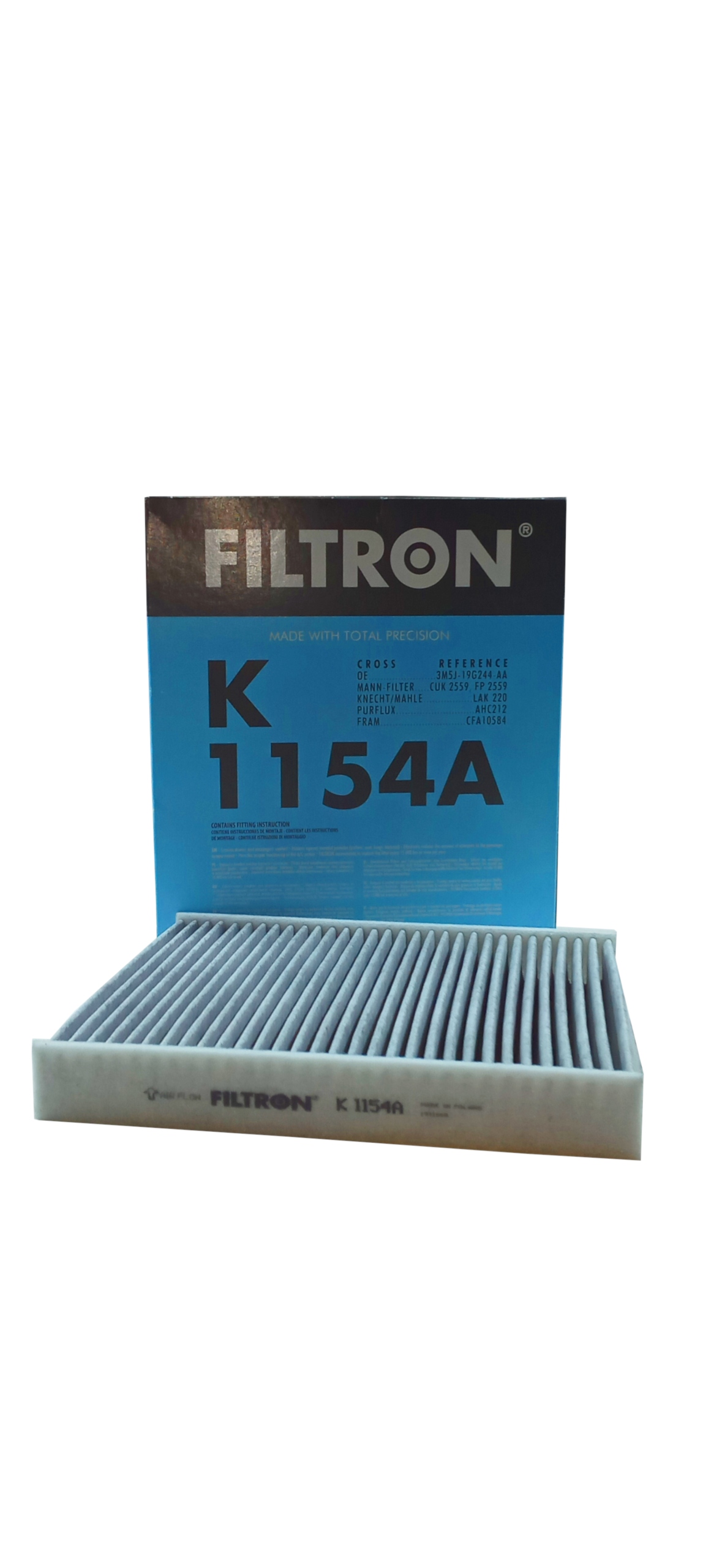 

K1154A Filtron Filtr Kabinowy do Ford Volvo