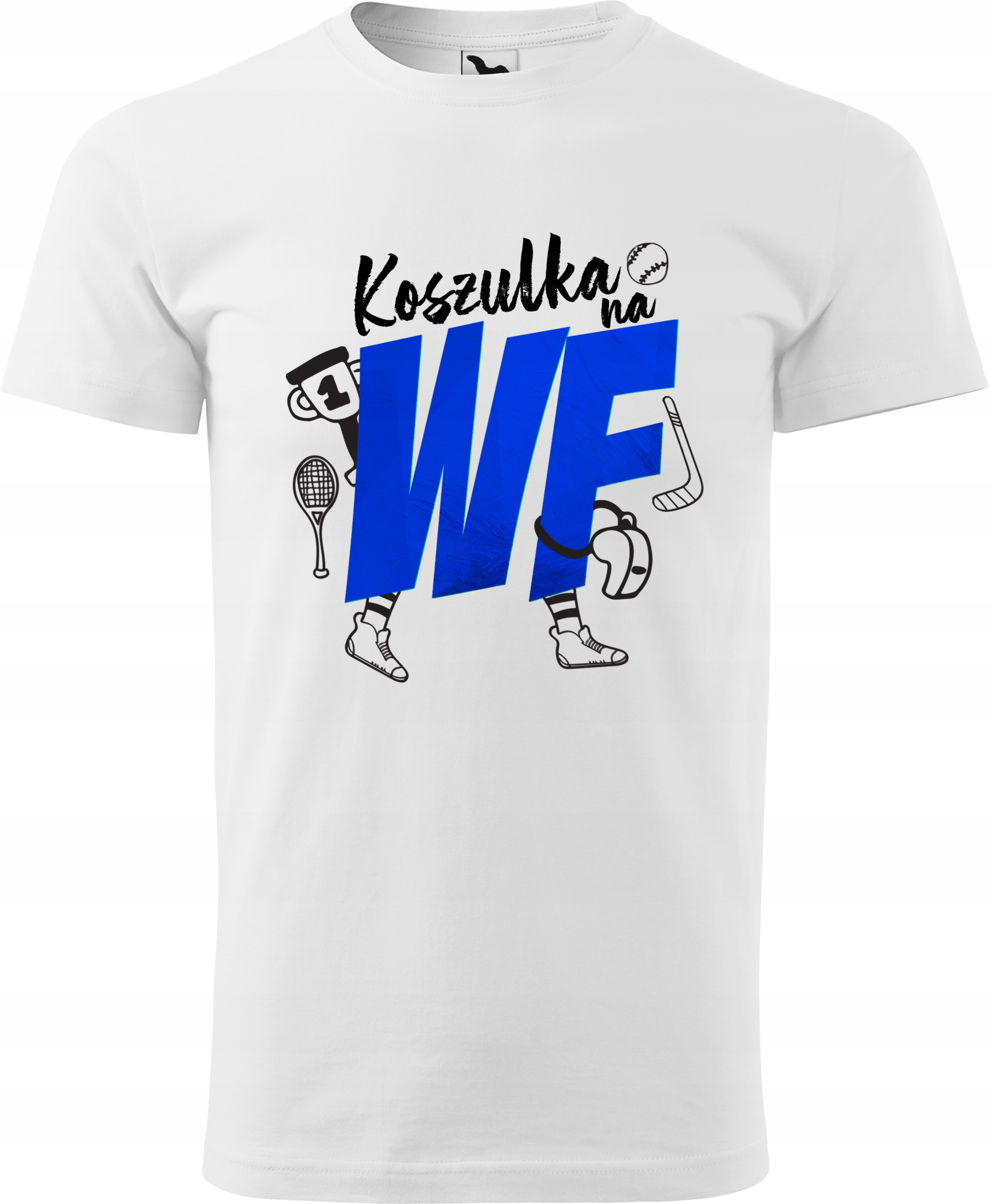 

Koszulka z nadrukiem na Wf sport L v3