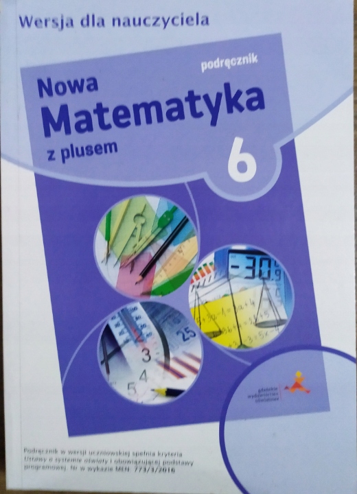 Książka Do Matematyki Klasa 8 Matematyka z plusem GWO KL. 6 książka nauczyciela - 199 zł - Allegro.pl