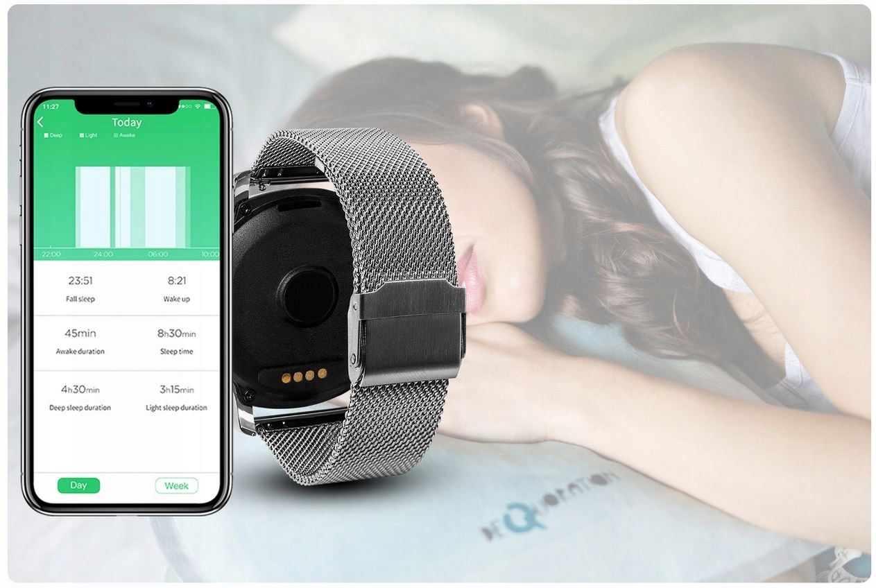 SMARTWATCH TOUCH 2.6 ZEGAREK 3 PASKI PULS PPG IP67 Kompatybilność systemowa Android iOS