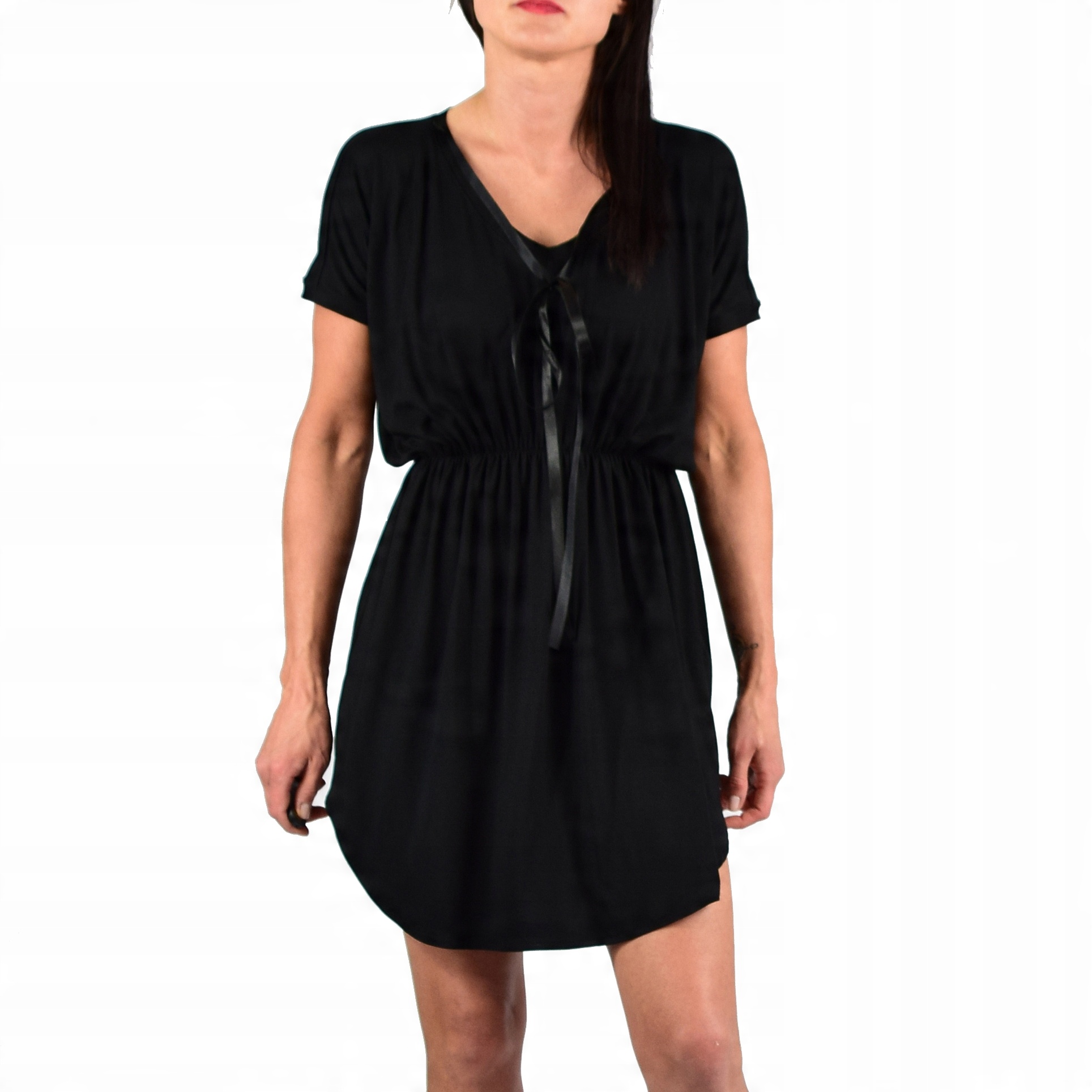 

XL/2XL _ Kaja sukienka tunika czarna Collibri 588
