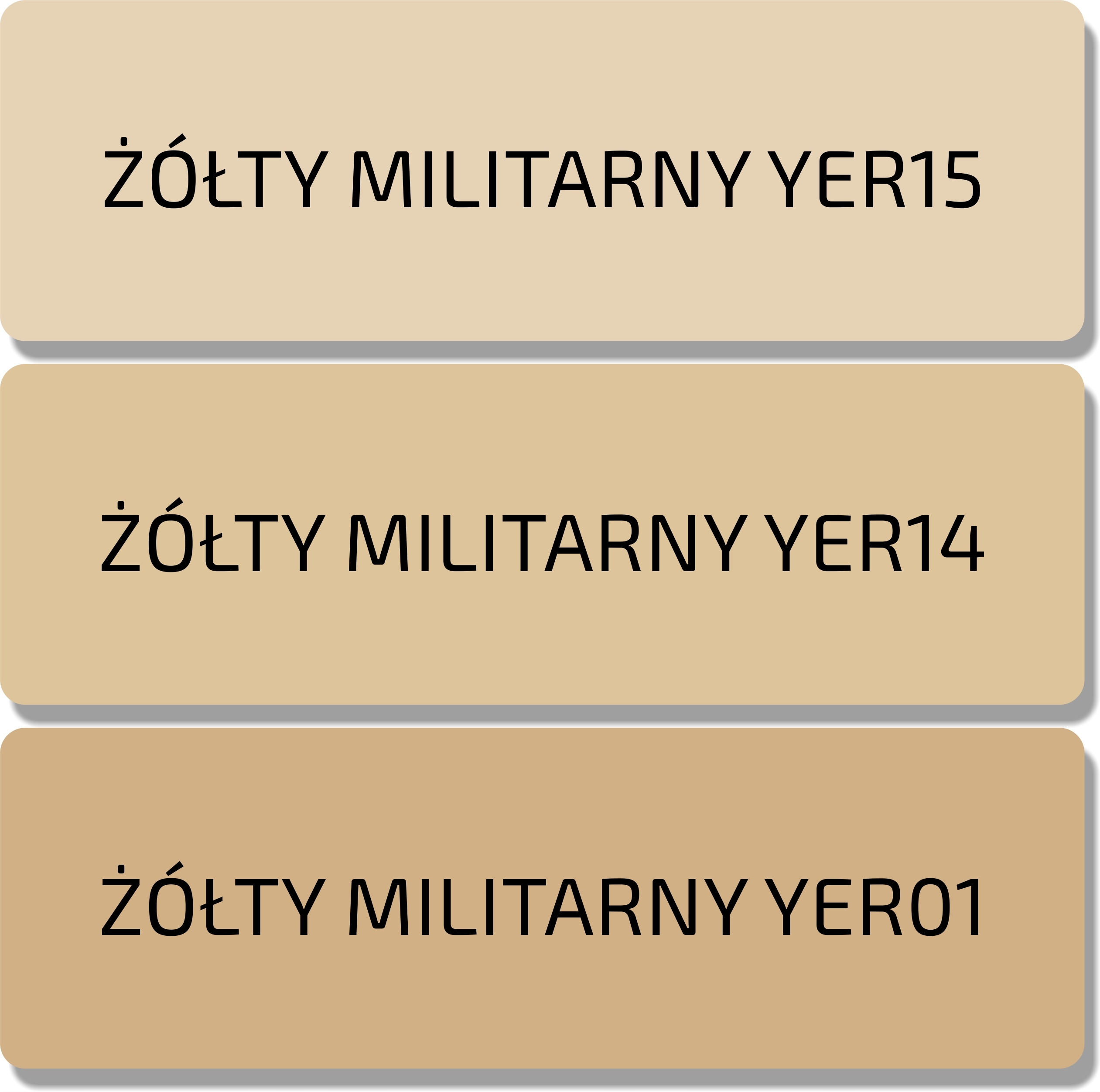 Lakier 2K MATOWY ZOLTY MILITARNY piaskowy 1 33 L Packaging Puszka