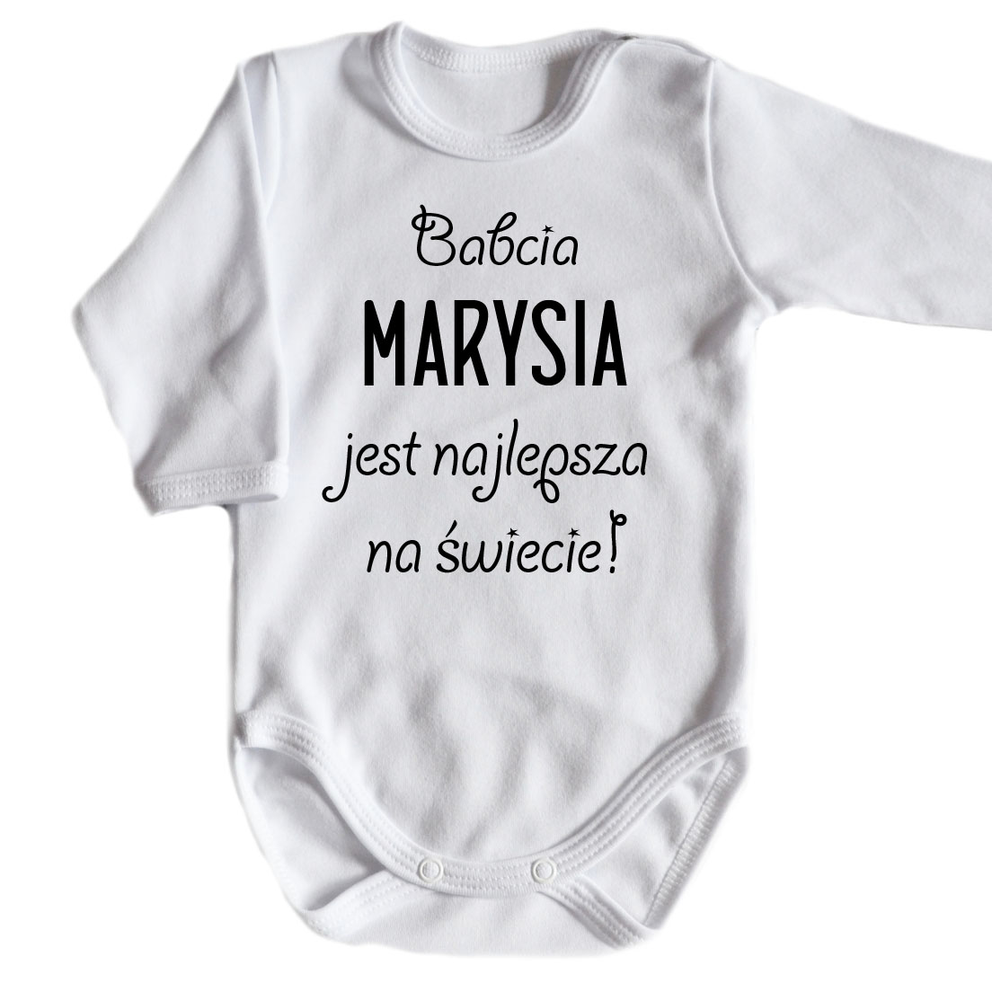 

Body niemowlęce Babcia najlepsza na świecie B-dr