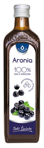 

Aronia 100% Sok Z Owoców Aronii 490 ML Oleofarm