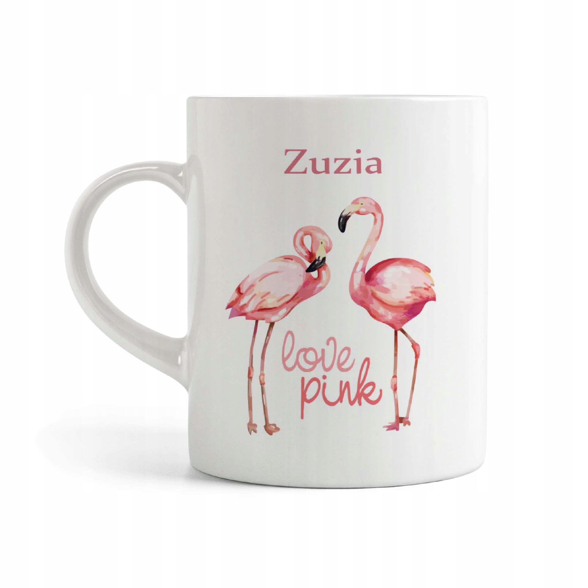 KUBEK DZIEŃ KOBIET - DLA DZIEWCZYNKI - z imieniem Kolor biały