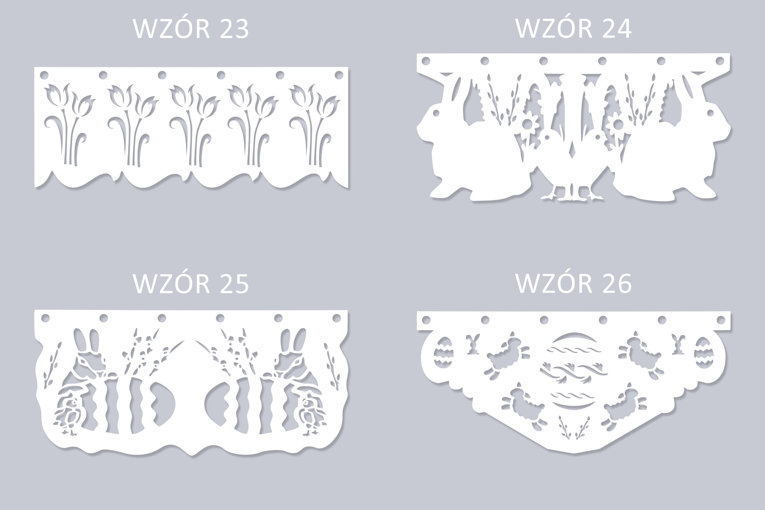 ZAZDROSTKI DO KUCHNI ZAZDROSTKA 70 cm DEKOR AŻUR Rodzaj Firana pojedyncza