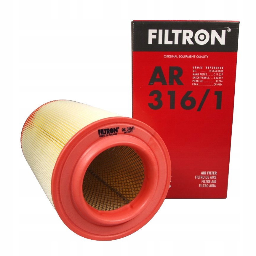 

Filtron Filtr Powietrza do Jumper Ducato Boxer Hdi