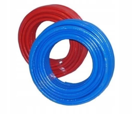 Comap rura Pert/al/pert 20x2 mm W Izolacji 50m Pex Czerwona