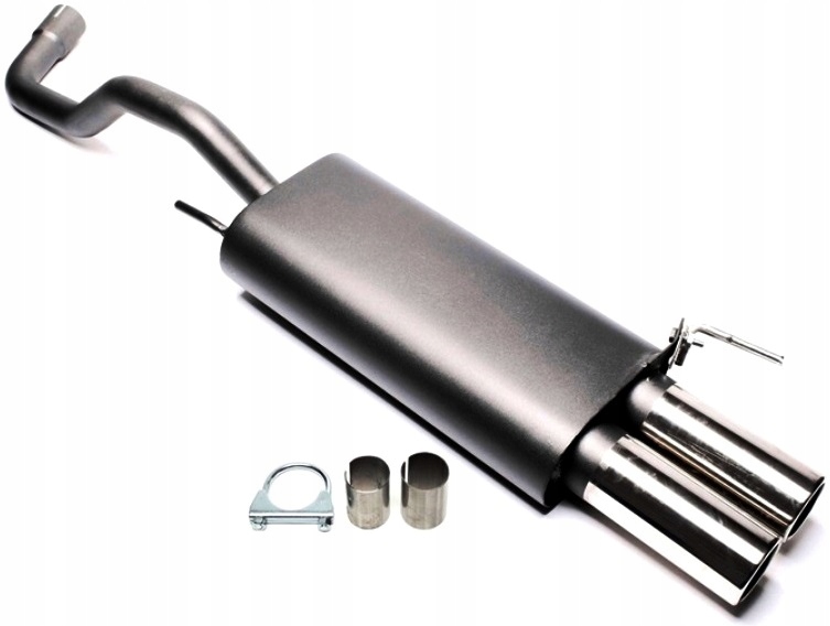 EVOP4E276 - VW POLO 6N спортивний глушник вихлопних газів 2X76 та TECHNIX