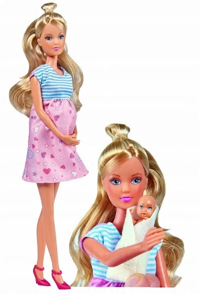 

Lalka Steffi W Ciąży Mama Bobas akcesoria 573-3388
