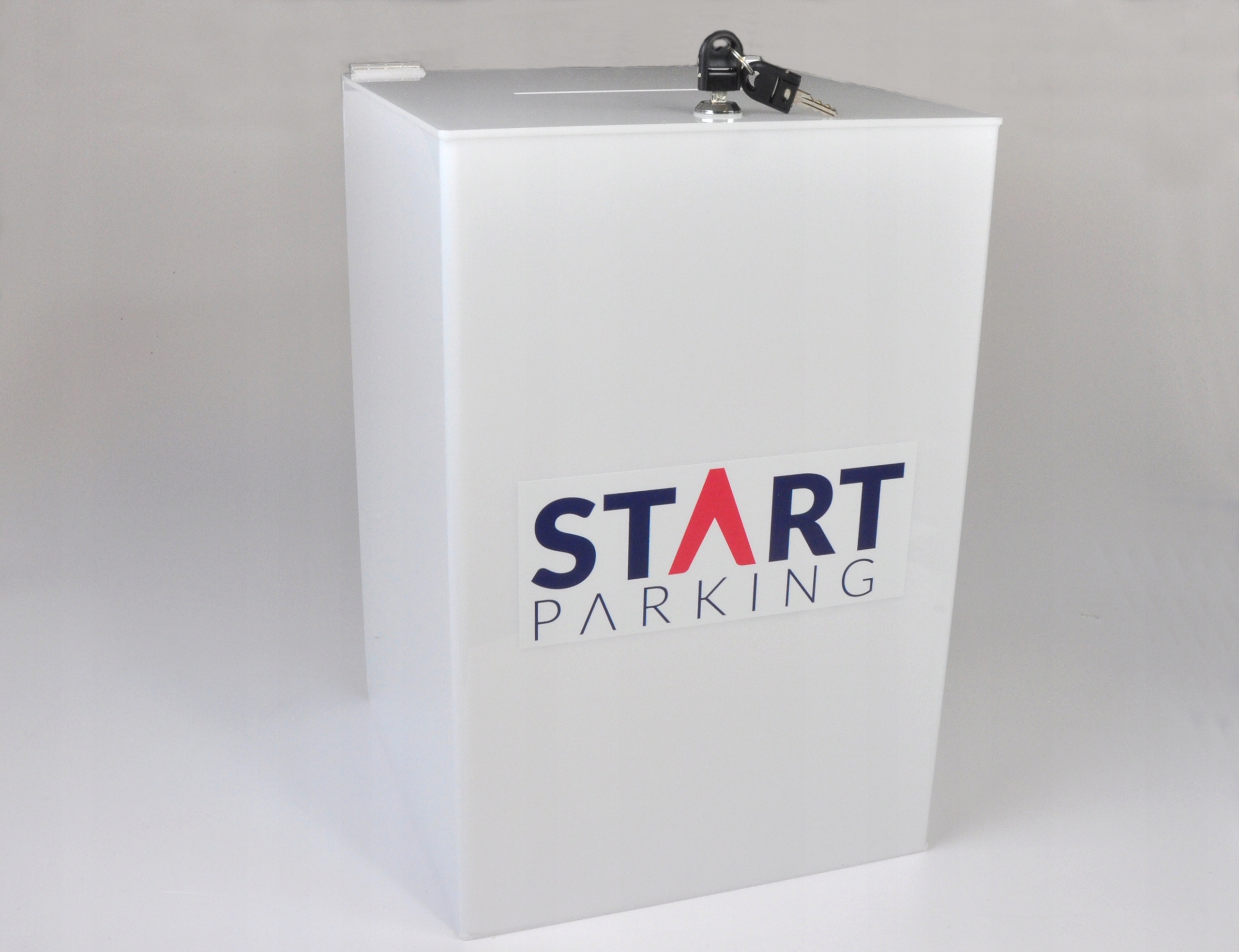 SKRZYNKA z plexi urna wyborcza z LOGO 30x30x45 Kod producenta URB019