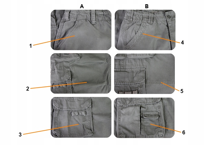 ORYGINAŁ SPODNIE AIRBORNE BOJÓWKI M65 BRANDIT 3XL Fason bojówki