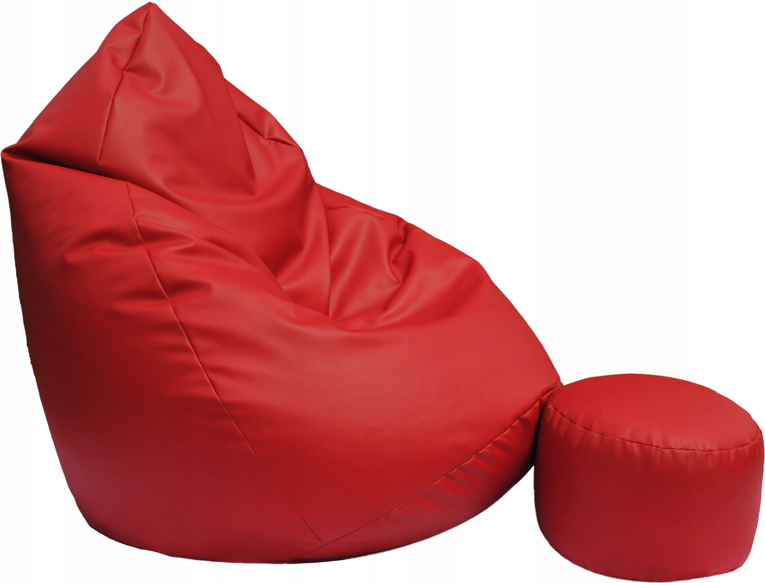 WIELKA PUFA XXXL + GRATIS pufy WOREK FOTEL SALON Szerokość mebla 85 cm