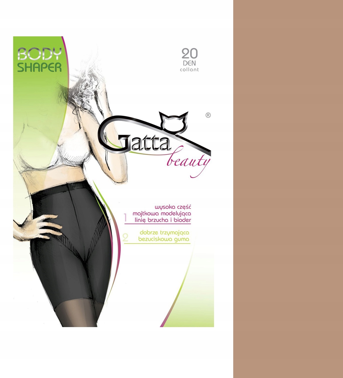 

Rajstopy Gatta Body Shaper 20 Den 4/L Daino