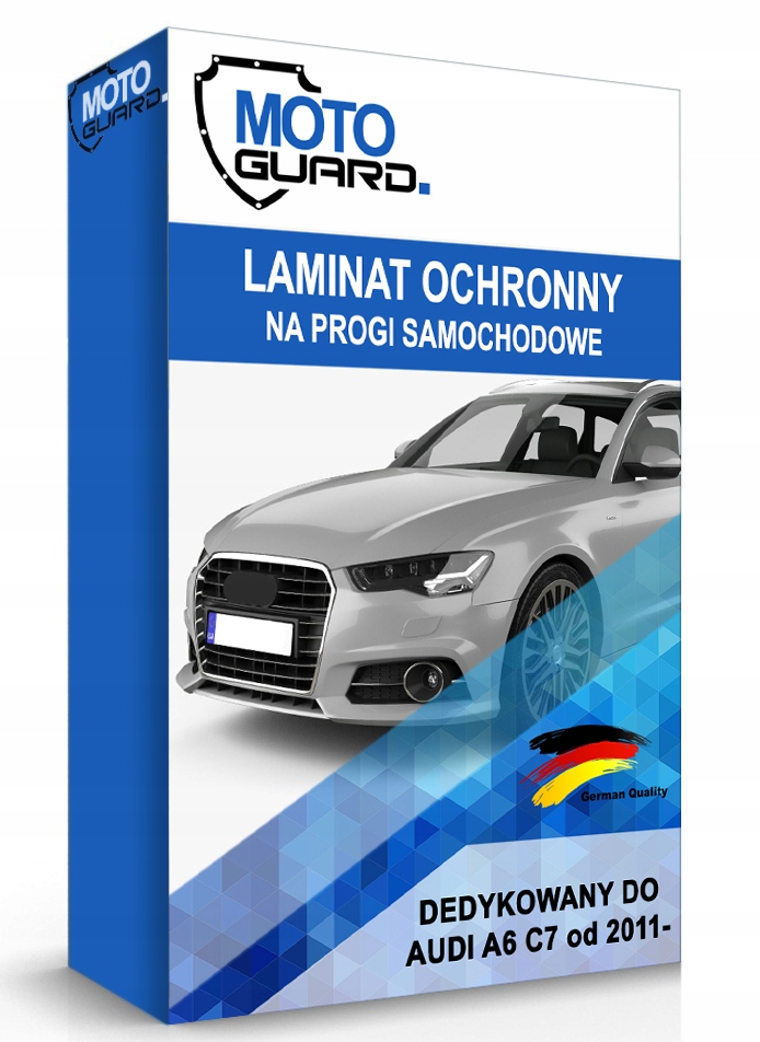 DEDYKOWANA FOLIA OCHRONNA PPF na progi AUDI A6 C7