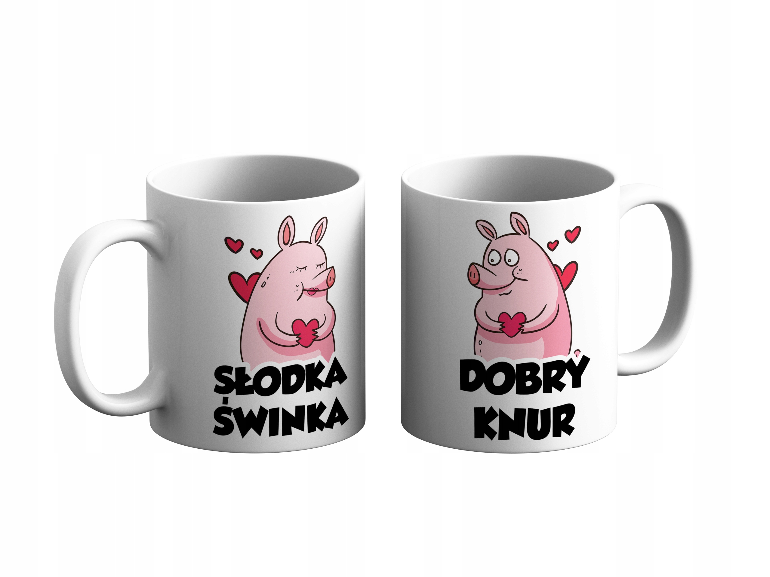 

Kubek na Walentynki dla Par Miłość Imię