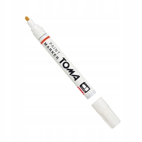 Marker olejowy, PERMANENTOWY WODOODPORNY BIAŁY