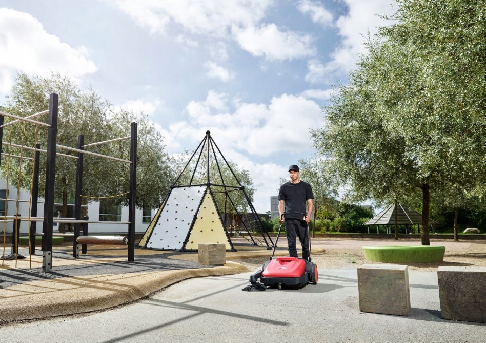 PS480 ZAMIATARKA VIPER KARCHER HAKO COMAC Zasilanie ręczne