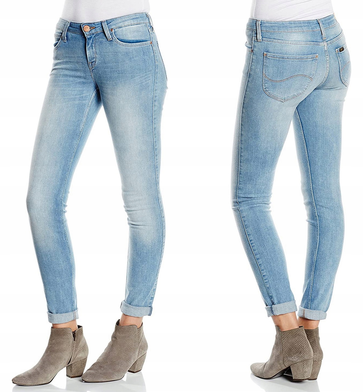 

Lee scarlett L526PLII Jeansy Rurki W25 L31