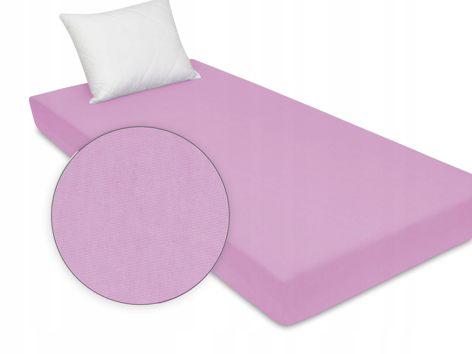 

Prześcieradło 90x190 cm fioletowe bardzo grube