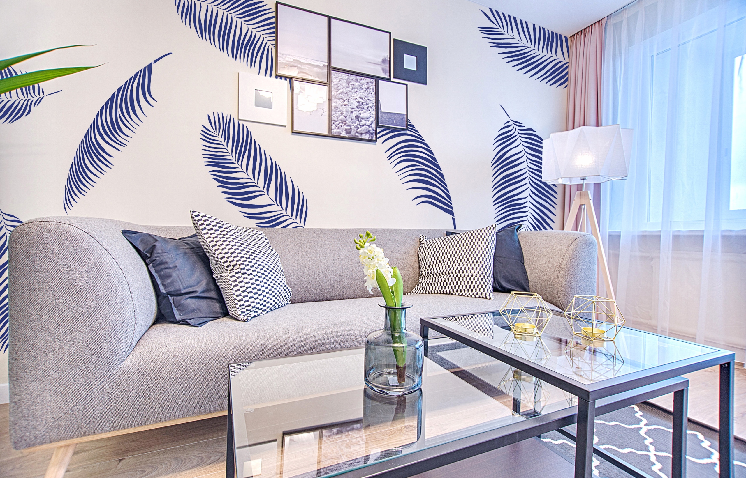 SZABLON MALARSKI WIELOKROTNY - DUŻY LIŚĆ Marka Fabryka Fantazji