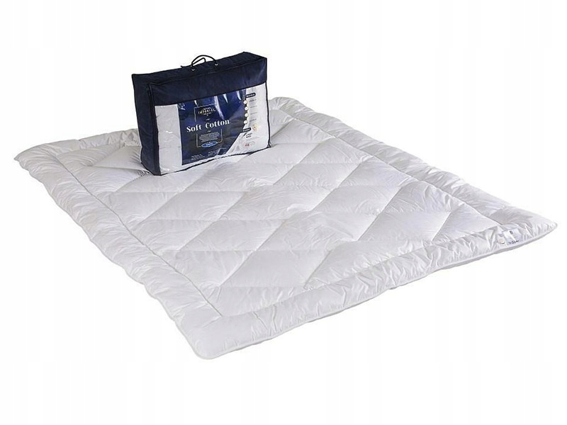 160X200 Antialergická Přikrývka 4 Celoroční Bílá