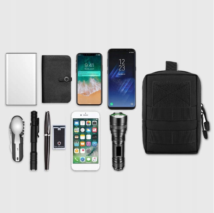 SASZETKA WOJSKOWA KIESZEŃ ZASOBNIK POKROWIEC MOLLE Kod producenta ZASBLACK