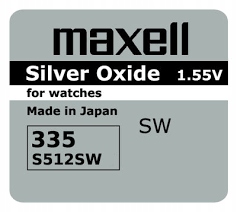 Bateria srebrowa Maxell SR512