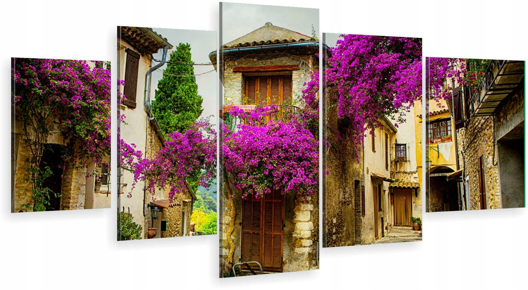 

Tryptyk 5-CZĘŚCI Na Ścianę Prowansja We Francji