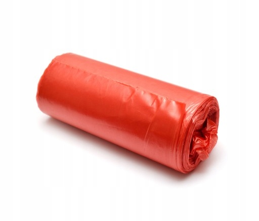 

Worki Na Śmieci 120L Czerwone (10) Red Plast