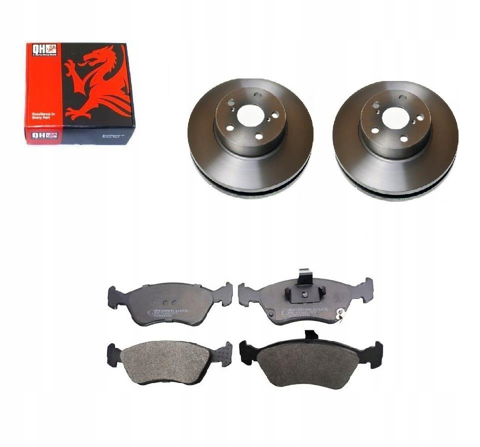 Kotouče Kostky Avensis T22 97-03 Přední 260 mm 14''