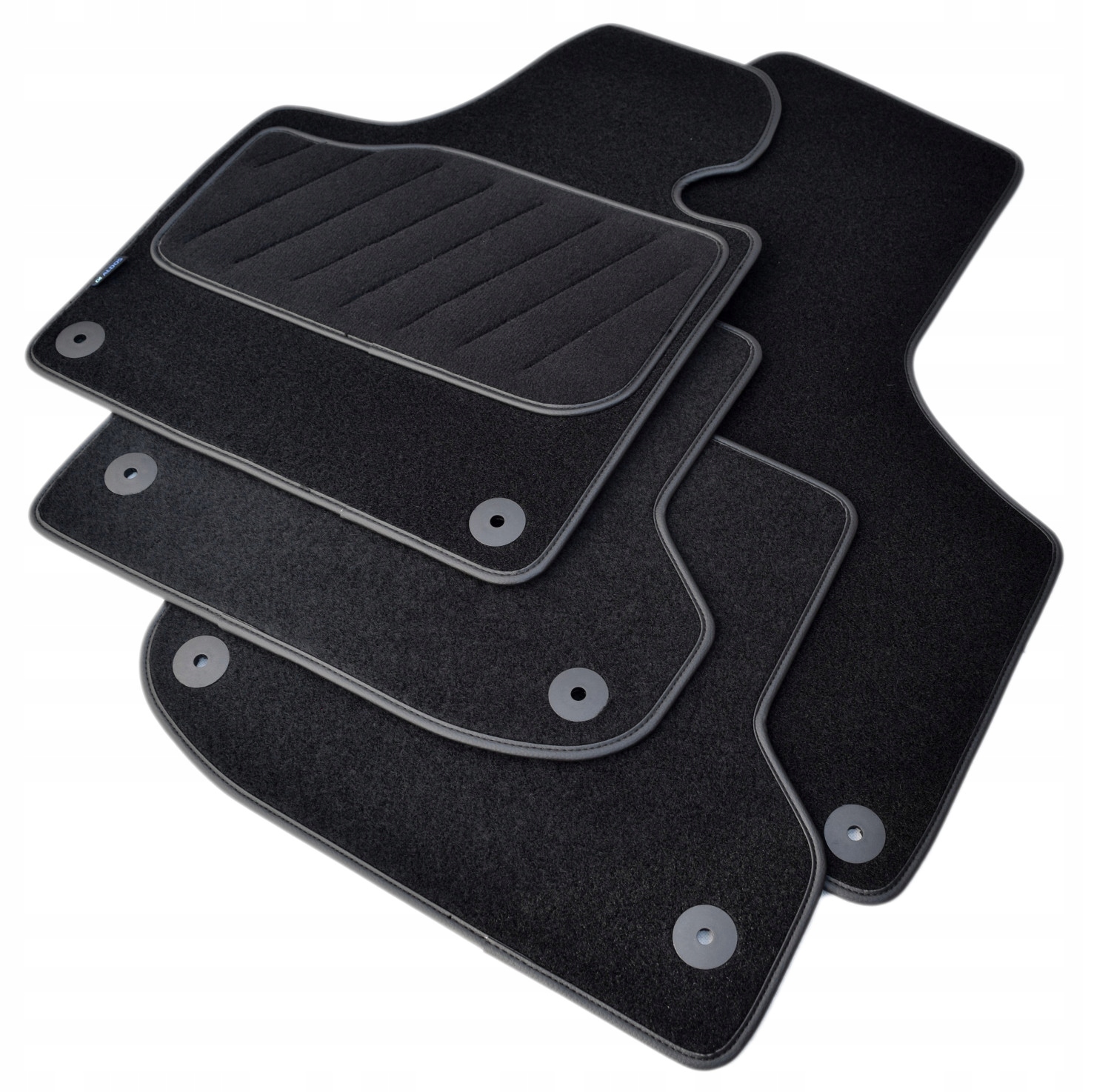 

Audi A3 8P 03-13r. Dywaniki welurowe SILVER+Skóra