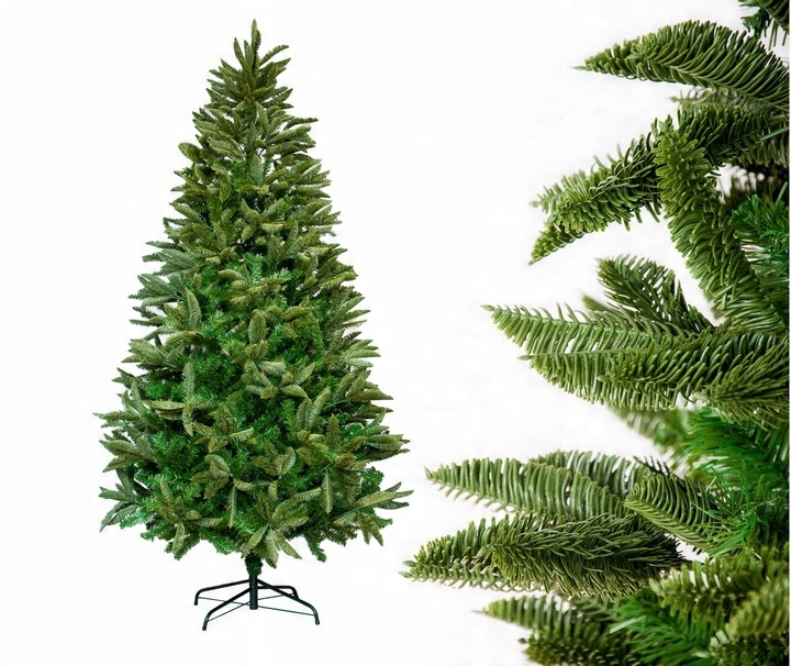 

Ogromna Zielona Choinka 210cm Gęsta Royal Lux