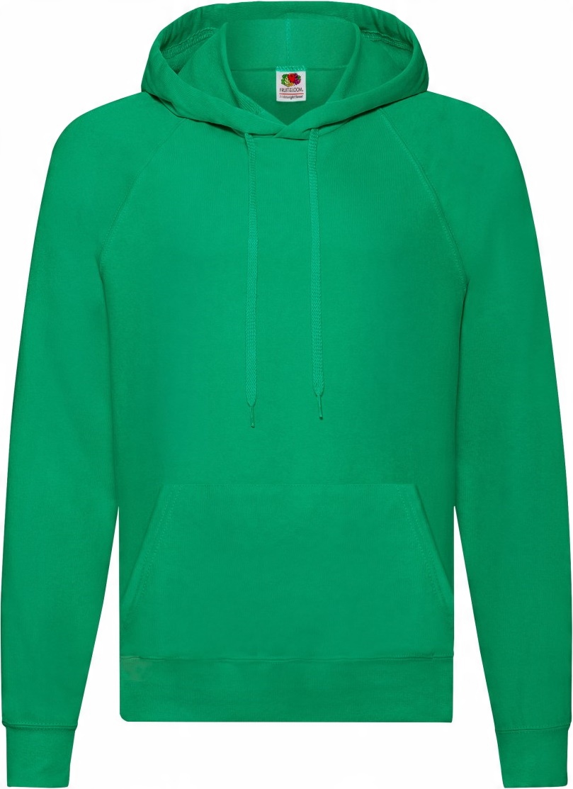 

Lekka Bluza męska z kapturem Fruit Kelly Green L