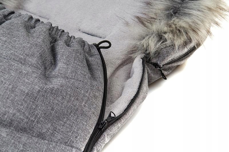 Śpiworek do wózka spacerówki Plusz ZAFFIRO WOMAR Marka Zaffiro