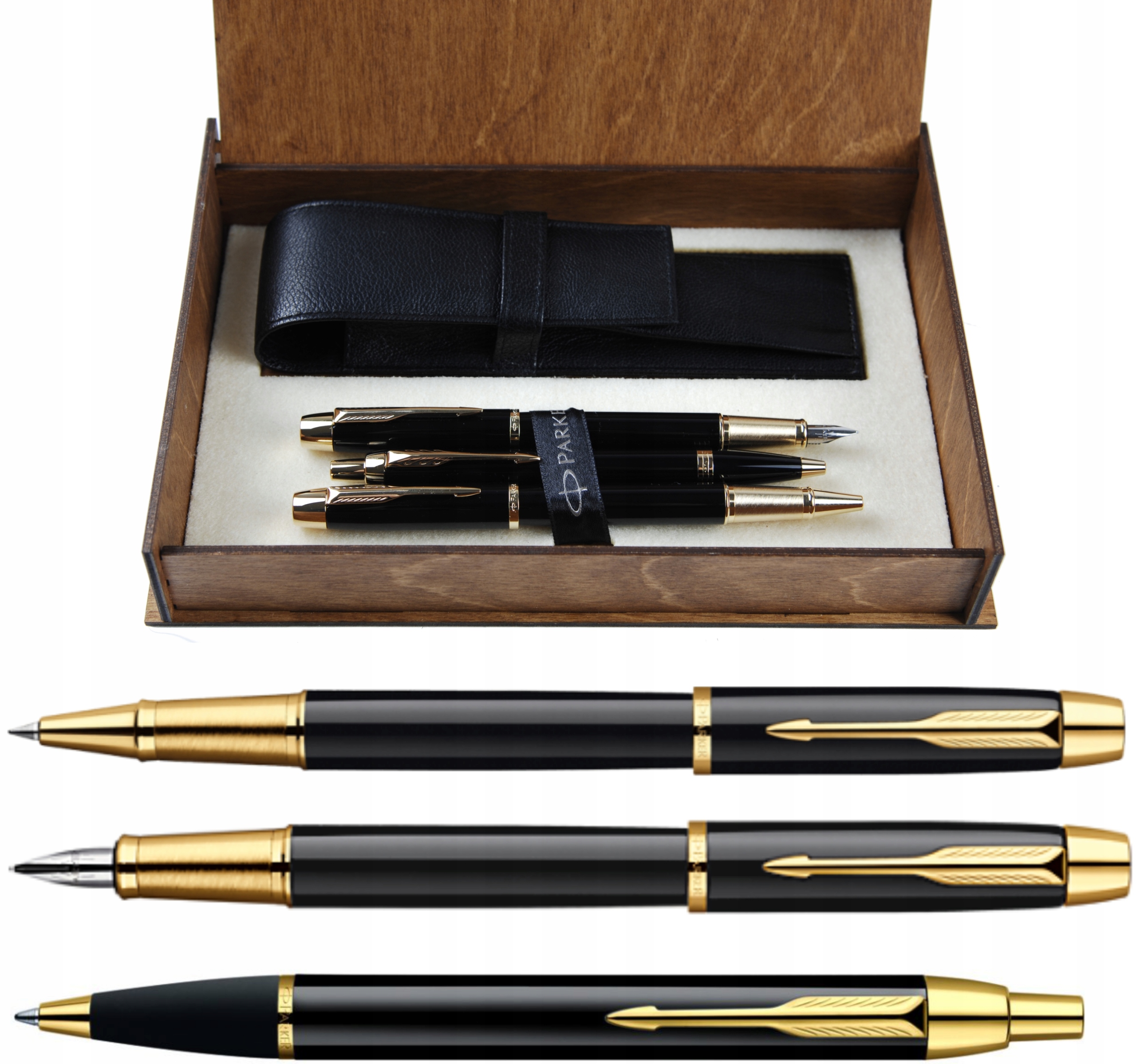 

Parker IM pióro długopis kulka Etui Grawer Rr 1Z29