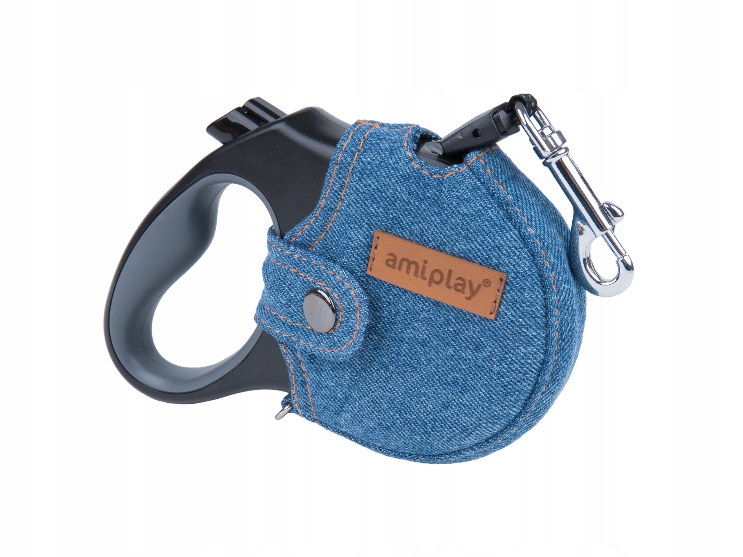 

Amiplay Smycz z obudową Denim XL 5 m - 50kg