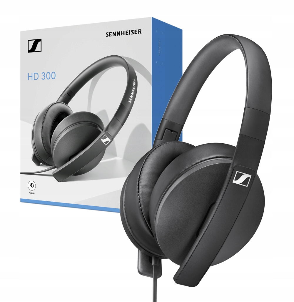 

Słuchawki Sennheiser Hd 300 Black 118dB 1.4m
