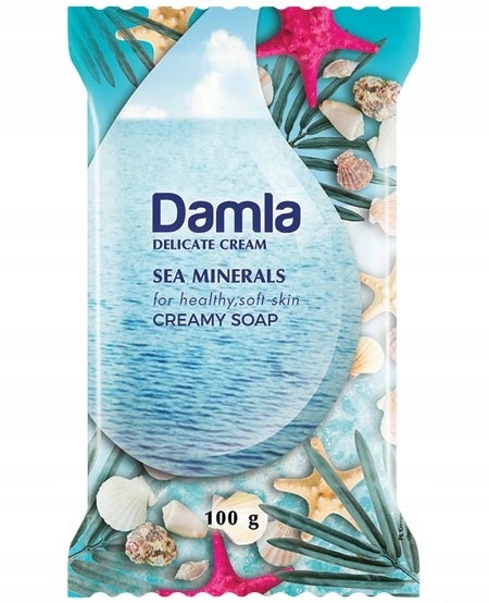 KREMOWE MYDŁO TOALETOWE DAMLA MINERAŁY MORSKIE