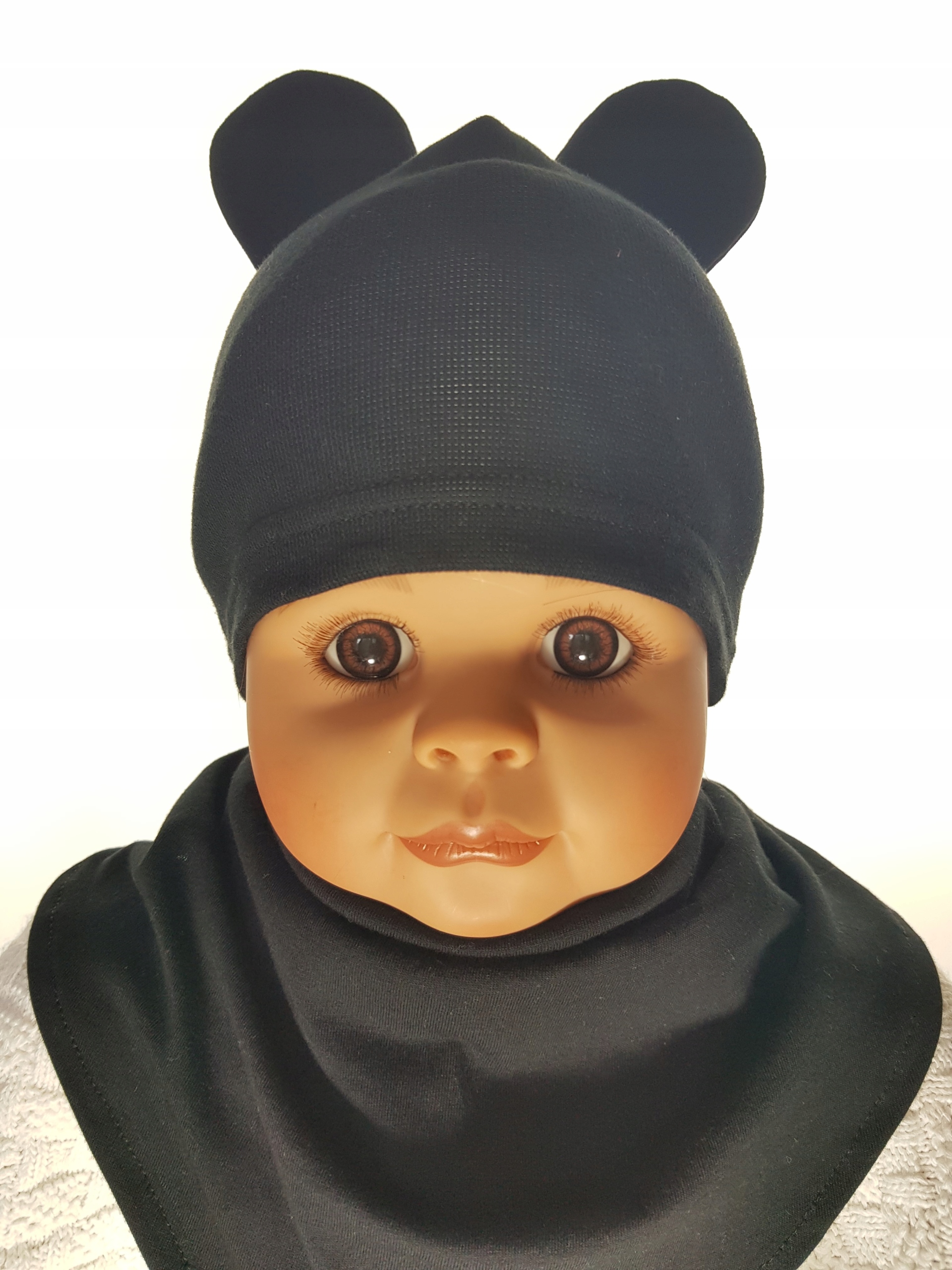 KOMPLET CHŁOPIĘCA CZAPKA MIKI BOY + CHUSTKA CZAPECZKA CHUSTECZKA 0-5 LAT Marka Kamiś