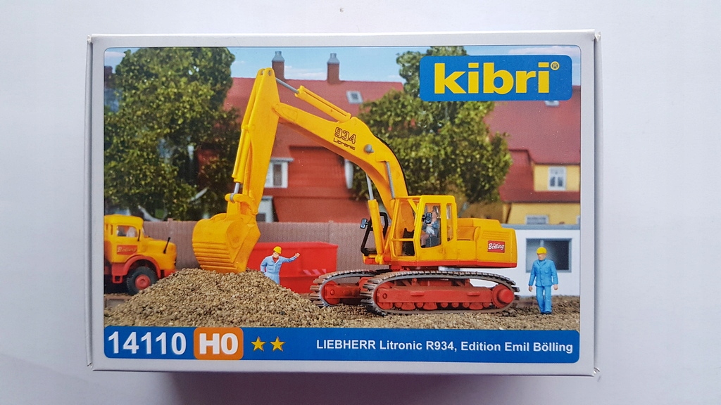 Kibri 14110 Bagr Liebherr Litronic R934, Editio