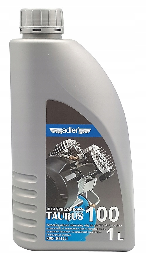 

Olej do sprężarek tłokowych Taurus 100 Adler 1L