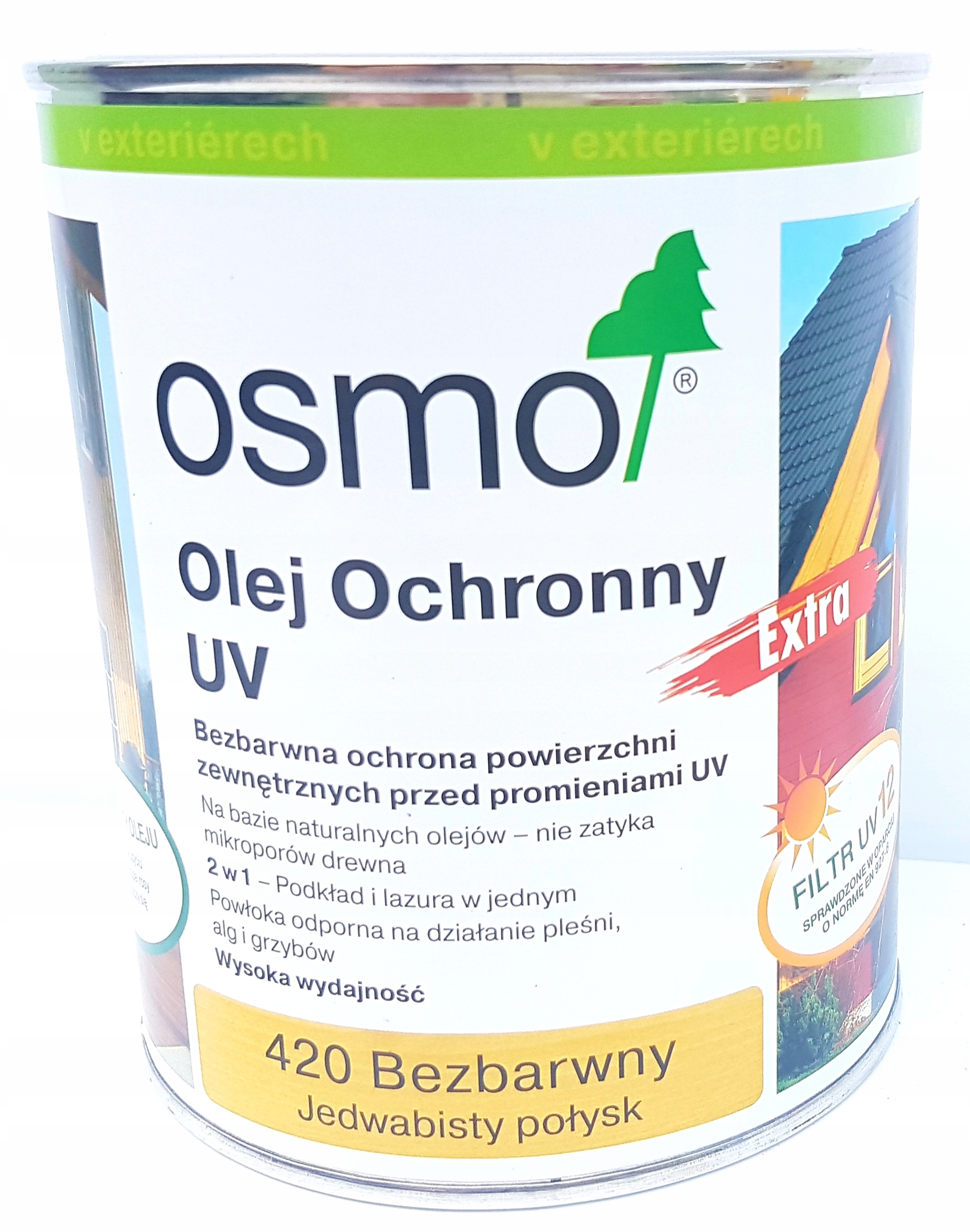 

Osmo Olej Ochronny 420 Uv Extra 0,75l Bezbarwny