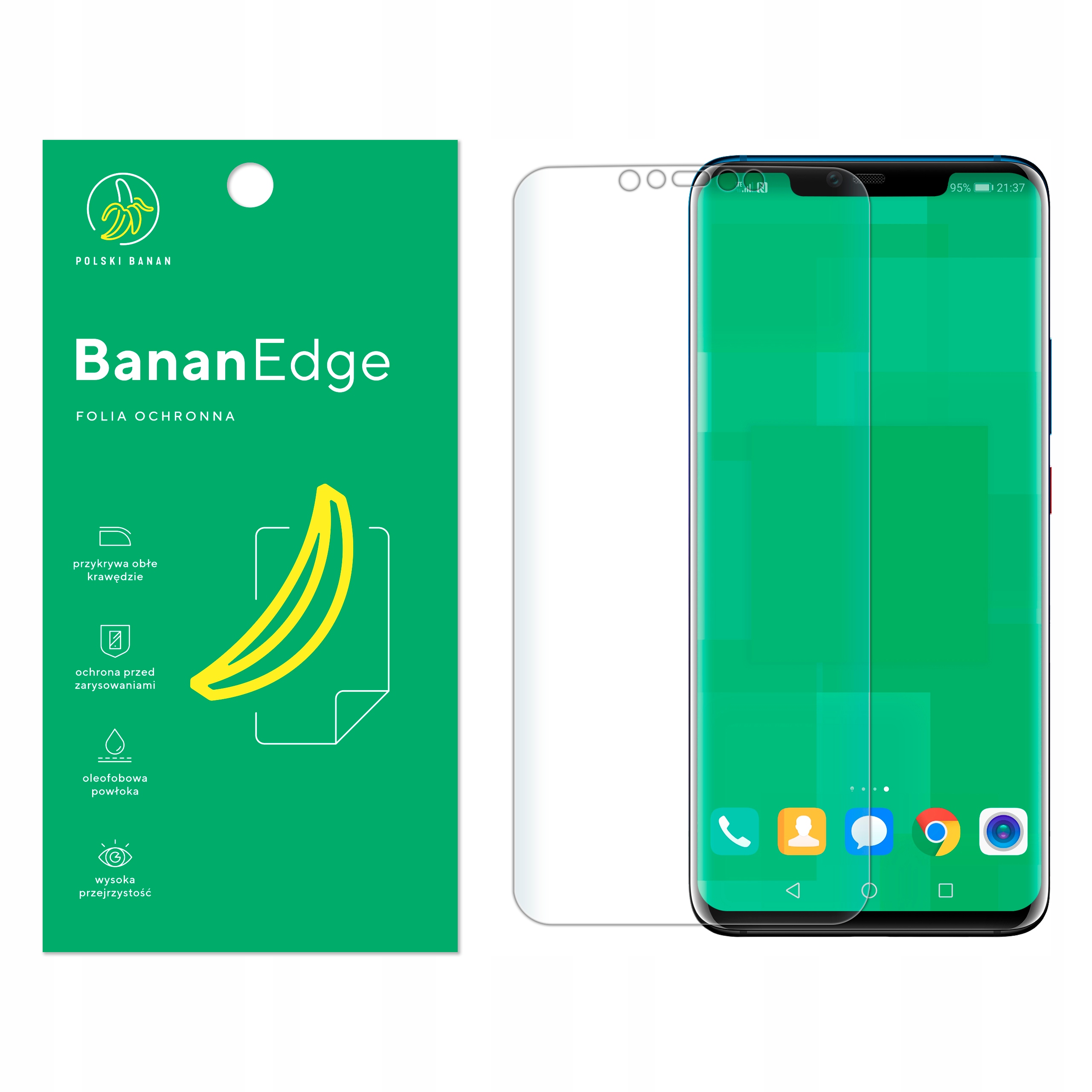 

Folia Ochronna Polski Banan do Huawei Mate 20 Pro